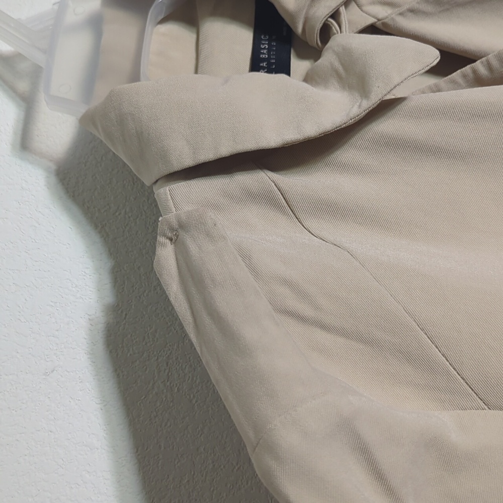 Zara Basic Collection Womens Jacket Waterfall Mot… - image 5